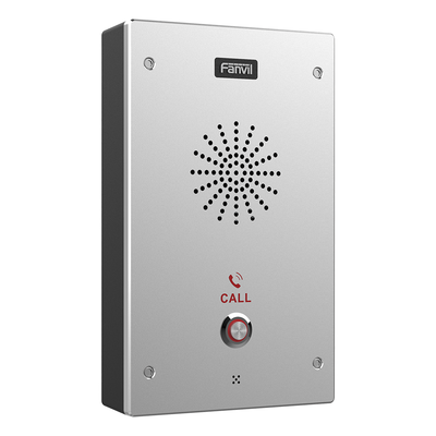 [N4-I16S-211935] Intercomunicador IP, 2 líneas SIP, 2 relevadores con botón para llamada, anti-vandálico, IP65 e IK10, PoE