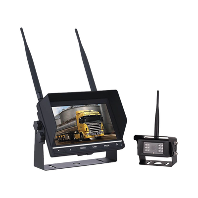 [N4-EP745J-207946] Sistema Profesional Inalámbrico de Cámara de Reversa Infrarroja y Monitor de 7" para Vehículos de Trabajo y Montacargas