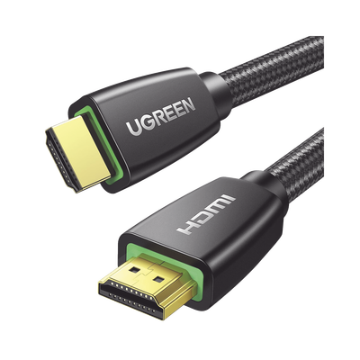 [N4-40414-221937] Cable HDMI 2.0  de Nylon Trenzado / 10 m / 4K@60Hz / HDR / 3D / HEC (Canal Ethernet HDMI) / ARC (Canal de Retorno de Audio / Color Profundo de 48 bits / Audio de 32 canales / HDCP 2.2 /Audio DTS: X / 18 Gbps / Blindaje de 4 capas