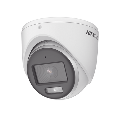 [N4-DS-2CE70KF0T-MFS-196367] [ColorVu] Turret TURBOHD 3K (5 Megapixel) / Micrófono Integrado / Lente 2.8 mm / Imagen a Color 24/7 / 20 mts Luz Blanca / Exterior IP67 / dWDR / 4 Tecnologías