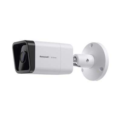 [N4-HC35WB5R2-209983] Bala IP 5 Megapixel / Lente Mot. 2.7 a 13.5 mm / 60 mts IR /  Ultra Baja Iluminación / IP67 / H.265 / IA (Filtro de Humanos y Vehiculos) / Merodeo / Conteo de Personas / PoE / Audio y Alarmas I/O / ONVIF / NDAA / Serie 35 / Honeywell Security