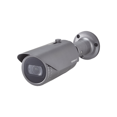 [N4-QNO-6082R1-203755] Cámara IP Tipo Bala Antivandálica 2 Megapíxel / Lente Varifocal 3.2 - 10mm / IR 30M / WDR 120db / IP66 / H.265 & WiseStream