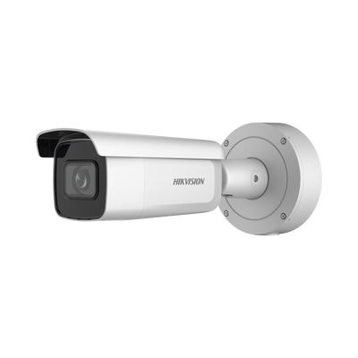 [N4-DS-2CD3686G2-IZS(H)-218378] Bala IP 8 Megapixel (4K) / Lente Mot. 2.7 a 13.5 mm / 60 mts IR EXIR / Exterior IP66 / IK10 / DARKFIGHTER / Audio y Alarma I/O / PoE+ / ONVIF / Micro SD / 4 Analíticos: AcuSense, Deteccion Facial, Conteo de Personas por Cruce y Zona