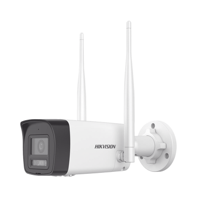 [N4-DS-2CV1043G2-LIDWF(B)-230187] Bala IP 4 Megapixel / Lente 2.8 mm / Dual Light (30 mts IR + 30 mts Luz Blanca) / Wi-Fi / ACUSENSE /  Audio Bidireccional (Micrófono y Bocina) / IP66 / dWDR / Micro SD