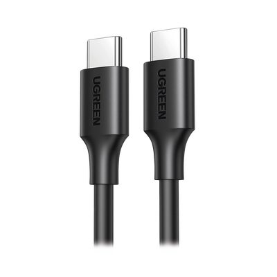 [N4-50997-217219] Cable USB-C a USB-C | 1 Metro | Carga Rápida de hasta 60W | Transferencia de datos de 480 Mbps | PD3.0 | QC 4.0/3.0/2.0 | FPC | AFC | Duradero y Flexible| Caja ABS | Cubierta de TPE | Color Negro.