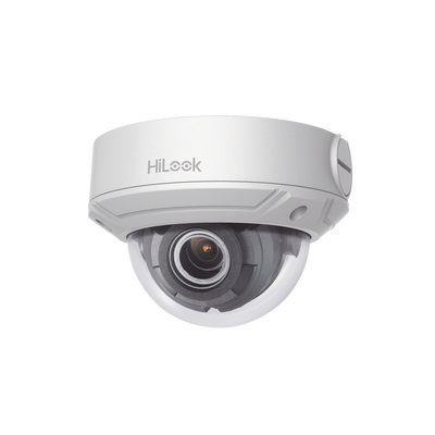 [N4-IPC-D640H-Z(C)-198006] HiLook Series / Domo IP 4 Megapixel / 30 mts IR / Exterior IP67 / PoE / WDR 120 dB / Lente Motorizado 2.8-12 mm / IK10 / MicroSD