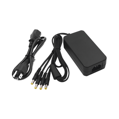 [N4-PLK12DC4CH-93345] Fuente de Alimentación de 4 Salidas tipo Jack Macho de 12 Vcc / 5 Amper