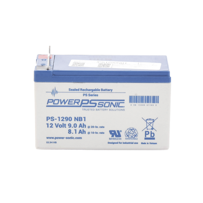 [N4-PS-1290-NB1-221298] Batería 12V, 9AH, Para Respaldo, Tecnologías AGM/VRLA, 5 Años Vida Útil, Terminales NB1, Reconocida UL