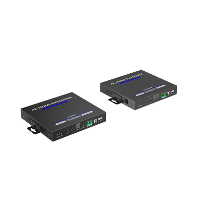 [N4-TT592-207964] KIT EXTENSOR HDMI 4K@60HZ sobre IP GIGABIT / IPCOLOR / 100m en Conexión Uno a Uno /  Salida Loop / IR Bi-Direccional / RS232 / ARC / CERO LATENCIA / Soporta conexión Uno a Muchos/Switch en Cascada