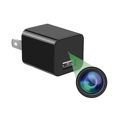 [N4-M1B-155311] Cámara Oculta en Cargador de Pared (Spyce Camera) / Memoria de 8GB / Resolución 2 Megapixel (1080P) / Grabación Continua o por Movimiento