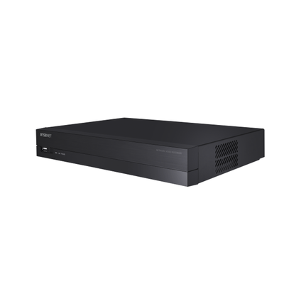 [N4-XRN-420S-205171] NVR 8 Megapíxel / 4 canales, 4 puertos PoE / H.265 & WiseStream / P2P Wisenet / Entradas y Salidas de Alarma
