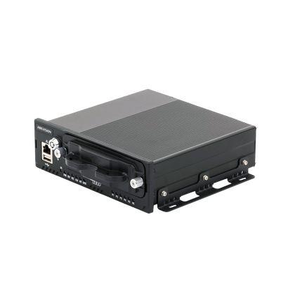 [N4-AE-MN5043(RJ45)-230650] NVR Móvil de 8 Canales de 2 Megapixel / 4 Puertos PoE / 2 Bahías de Disco Duro / Incluye Modulo GPS / conector RJ45