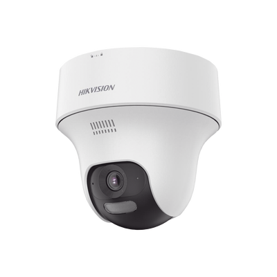 [N4-DS-2CV1F23G2-LIDWF(B)-230188] Turret PT  IP 2 Megapixel / Lente 2.8 mm / Dual Light (20 mts IR + 15 mts Luz Blanca) / Wi-Fi / IP54 / dWDR  / H.265 / Audio Bidireccional (Micrófono y Bocina) / Micro SD