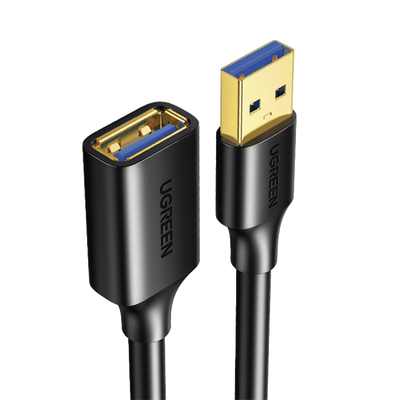 [N4-30127-222989] Cable Extensor USB 3.0 / 3 Metros / Macho-Hembra / 5 Gbps / Ultra Durabilidad / Núcleo de cobre estañado 28/22 AWG / Blindaje interior múltiple / Ideal para teclado, mouse , etc.