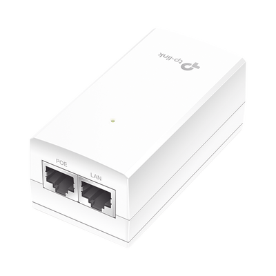 [N4-TL-POE2412G-208032] Inyector PoE Pasivo de 24V / 2 puerto 10/100/1000 Mbps / Plug and Play / Montaje en Pared