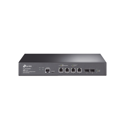 [N4-TL-SX3206HPP-219126] Switch L2+ PoE++ Omada 6 Puertos 10G / 4 Puertos 802.3 af/at/bt  Multi-Gigabit  1G, 2.5G, 5G, 10G / 2 Puertos SFP+ 10G / Multicast IGMP / Adminstración Centralizada Omada o Stand-Alone / Presupuesto PoE 200W / Montaje Rack-Escritorio