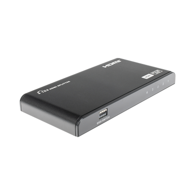 [N4-TT314HDR-V2.0-169275] Divisor (Splitter) HDMI 4K de 1 Entrada a 4 Salidas (Simultaneas) / Soporta 4K×2K  / Ajuste de resoluciones EDID / HDR / HDMI 2.0 /  HDCP 2.2  / Permite mezclar pantallas en 4K y 1080P