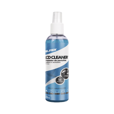[N4-LCD-CLEANER-250-210764] Limpiador de pantallas, Liquido, presentación con atomizador de 250 ml, para superficies externas como laptops, tablets, smart tv´s, smart phones).