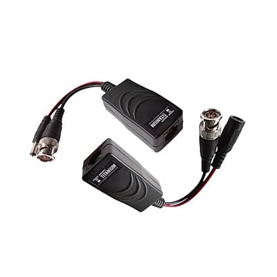[N4-TT-4816-PVTURBO-86100] Kit de transceptores activos TURBO HD. Convierte 36/24 Vcc a 12 Vcc regulados, a través de cable  UTP Cat5e / 6. Transmision de 200 m (Revisar tabla de resoluciones )