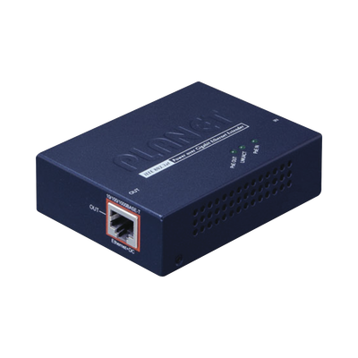 [N4-POE-E201-65807] Extensor PoE+ / Hasta 100 m / Entrada PoE+ Gigabit 802.3 at y Salida PoE+ Gigabit 802.3 af / at / Interior