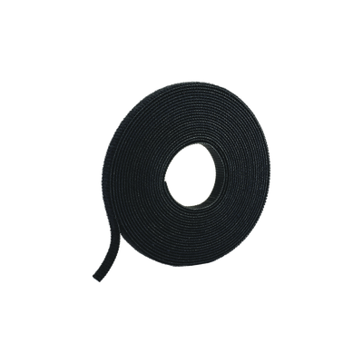 [N4-HLS-15R0-75313] Rollo de Cinta de Contacto, de 15 Pies (4.5m) de Largo, 19.1 mm de Ancho, Color Negro