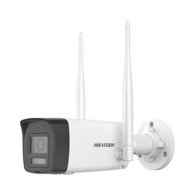 [N4-DS-2CV1023G2-LIDWF(B)-230184] Bala IP 2 Megapixel / Lente 2.8 mm / Dual Light (30 mts IR + 30 mts Luz Blanca) / Wi-Fi  / ACUSENSE / Audio Bidireccional (Micrófono y Bocina) / IP66 / dWDR / Micro SD