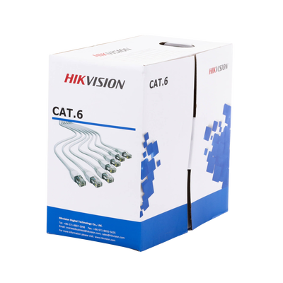 [N4-DS-1LN6-UE-W-158801] Bobina de Cable de 305 m (1000 ft) Cat 6 / 100% Cobre / Color Blanco / Uso en Interior / PVC