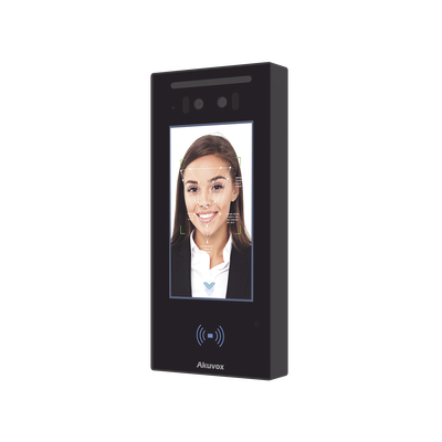 [N4-E16C-225289] Frente de Calle / Ideal para fraccionamientos / Administración 100% en la Nube / Notificación a APP / Llamada Telefónica / SIP / ONVIF /Reconocimiento Facial / QR y PIN para Visitas desde la APP / IP65 / Bluetooth / NFC