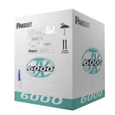 [N4-PUC6004GR-FE-198704] Bobina de Cable UTP 305 m. de Cobre, TX6000™ PanNet, Reelex, Verde, Categoría 6 Mejorado (23 AWG), PVC (CM), de 4 pares