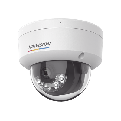 [N4-DS-2CD1167G2H-LIUF-228724] Domo IP 6 Megapíxel / ACUSENSE Lite (Detección de Movimiento en Humanos y Vehículos)  / Lente 2.8 mm / Luz Blanca 30 mts / Imagen a Color 24/7 / Exterior IP67 /  WDR 120 dB / PoE /