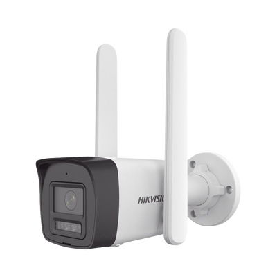 [N4-DS-2CD1043G2-LIDUF/4G/SL/LA/FUS-233401] [Dual Light + 4G] Bala IP 4 Megapixel / Lente 2.8 mm / 30 mts IR + 30 mts Luz Blanca / Micrófono Integrado / ACUSENSE Lite / Exterior IP67 / H.265 / ONVIF / Micro SD