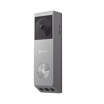 [N4-CS-EP3X-228622] Doorbell de Batería Recargable con Transformador de 5Vcc o Panel Solar (Incluye Panel) / 3 megapíxel / Doble Lente / Protección IP65 / Audio de Dos Vías