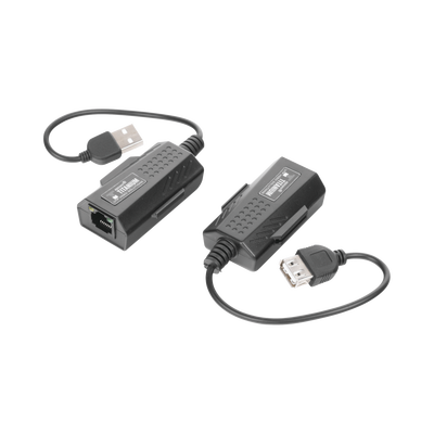[N4-TT-USB-100-71871] Kit extensor USB por cable UTP Cat 5 / 5e / 6 para Distancias de Hasta 50 Metros / Versión 2.0