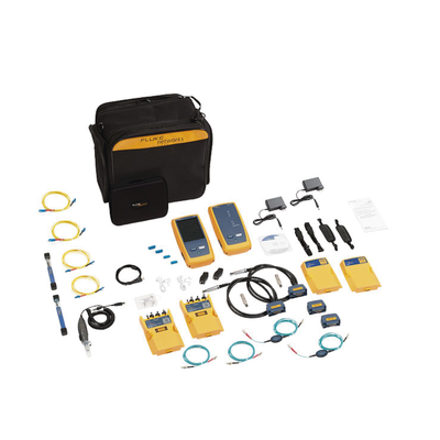 [N4-DSX2-8000QIINT-197905] Certificador DSX-8000 para Cable de Cobre Cat5e, Cat6, Cat6A y Cat8, Con Módulos OLTS Quad CertiFiber Pro, Con WiFi Integrado y Pantalla LCD de 5.7 in, Versión Internacional