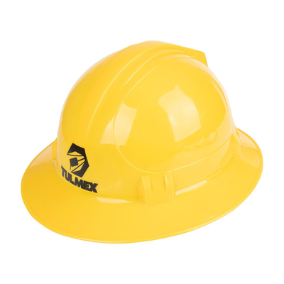 [N4-6200HC-213521] Casco de Seguridad Tipo ala Ancha / Color Amarillo