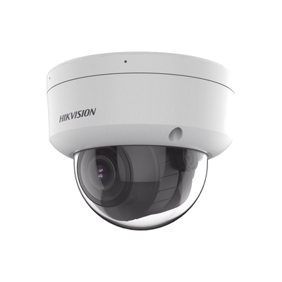 [N4-DS-2CD2723G2-LIZS2U-228611] [Dual Light + 2 Micrófonos Integrados] Domo IP 2 Megapixel / Lente Mot.  2.8 A 12 mm / 40 mts Luz Blanca + 40 mts IR) / ACUSENSE / Exterior IP67 / IK10 / WDR 120 dB / PoE / ONVIF / Alarmas I/O / Micro SD / Metal / ACUSEARCH