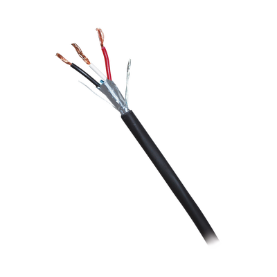 [N4-71-12-215611] CAJA DE 305 METROS DE CABLE BLINDADO DE 3 X 18 AWG BLINDADO NEGRO