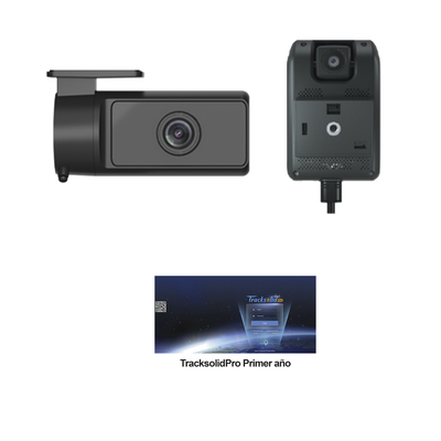[N4-JC261CI03P-232858] KIT Dashcam con sistema de control ADAS (asistencia de manejo) y Camara de cabina (CI03) / Multiples alarmas /Comunicación dos vías / ideal para flotas vehiculares / Facil instalacio / Incluye primer año de plataforma TrackSolidPro