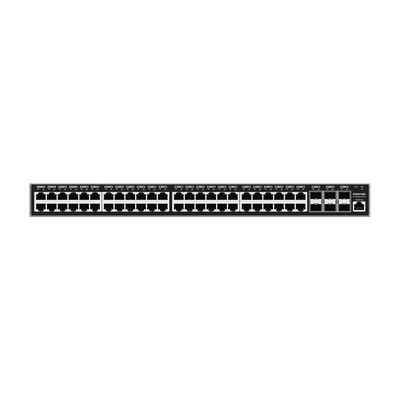 [N4-GWN7806-227398] Switch Gigabit  Administrable / 48 puertos 10/100/1000 Mbps + 6 Puertos SFP+ / Compatible con GWN Cloud.