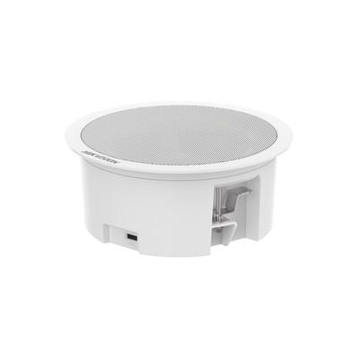 [N4-DS-QAZ0203G1-S-225487] Altavoz Secundario para Montaje en Plafón / 3 Watts / 8 Ohms / Compatible con Altavoz IP HIKVISION / Uso en Interior