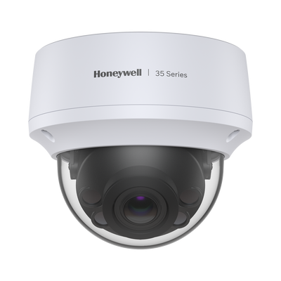 [N4-HC35W48R2-209962] Domo IP 8 Megapíxel / Lente Mot. 2.7 a 13.5 mm / 50 mts IR /  Ultra Baja Iluminación / NDAA / ONVIF / IP67 / IK10 /  IA (Filtro de Humanos y Vehiculos) / Merodeo / Conteo de Personas / PoE / Audio y Alarmas I/O / Serie 35 / Honeywell Securit