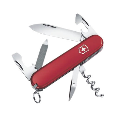 [N4-3803-213792] Navaja Victorinox de Bolsillo Sportsman Multiherramienta con 13 Funciones.