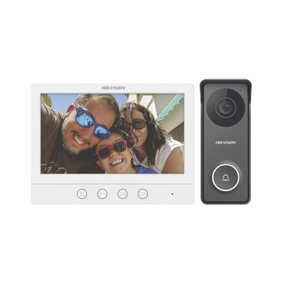 [N4-DS-KIS213-232667] Kit de Videoportero TurboHD con Pantalla LCD a Color de 7" / Frente de Calle para Exterior de Metal / 720p (1 Megapíxel )117° de Visión (Gran Angular)