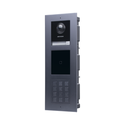 [N4-DSKIS-MULTI-254AP-177011] Videoportero IP MULTIAPARTAMENTO con llamada a App de Smartphone y Lector de Tarjetas EM / 2da Generación (Modular) / Montaje para EMPOTRAR incluido / Apertura con CONTRASEÑAS y TARJETAS