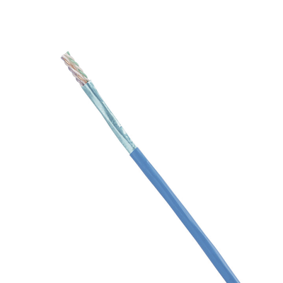 [N4-PFR6X04BU-CG-213475] Bobina de Cable Blindado F/UTP de 4 Pares, Cat6A, Soporte de Aplicaciones 10GBase-T, CMR (Riser), Color Azul, 305m