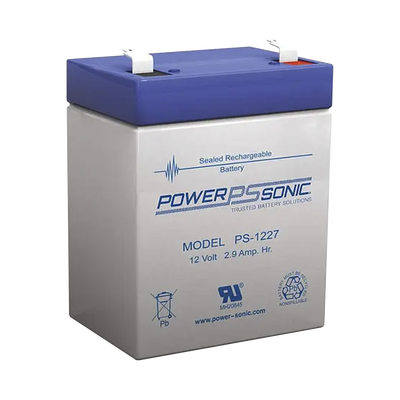 [N4-PS-1227-F1-220937] Batería 12V, 2.9AH, Para Respaldo, Tecnologías AGM/VRLA, 5 Años Vida Útil, Terminales F1, Reconocida UL
