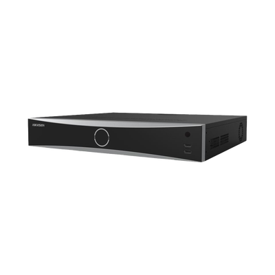 [N4-DS-7732NXI-K4(D)-231460] [Acusearch] NVR 12 Megapixel (4K) / 32 canales IP / AcuSense (Evita Falsas Alarmas) / Reconocimiento Facial / 4 Bahías de Disco Duro /  HDMI en 4K / Alarmas I/O