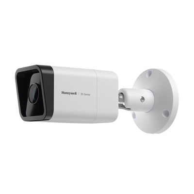 [N4-HC35WB8R2-209985] Bala IP 8 Megapixel / Lente Mot. 2.7 a 13.5 mm / 60 mts IR /  Ultra Baja Iluminación / IP67 / H.265 / IA (Filtro de Humanos y Vehiculos) / Merodeo / Conteo de Personas / PoE / Audio y Alarmas I/O / ONVIF / NDAA / Serie 35 / Honeywell Security