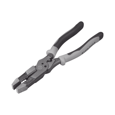 [N4-J215-8CR-193646] Pinza Híbrida con Ponchadora de 8". Pela Cable Sólido de 10-14 AWG y Cable Trenzado de 12-16 AWG