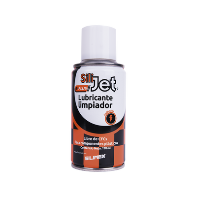 [N4-SILIJET-E-PLUS-160998] Limpiador lubricante en aerosol dieléctrico,  protege mecanismos, circuitos, sensores, ventiladores, 170 ml.